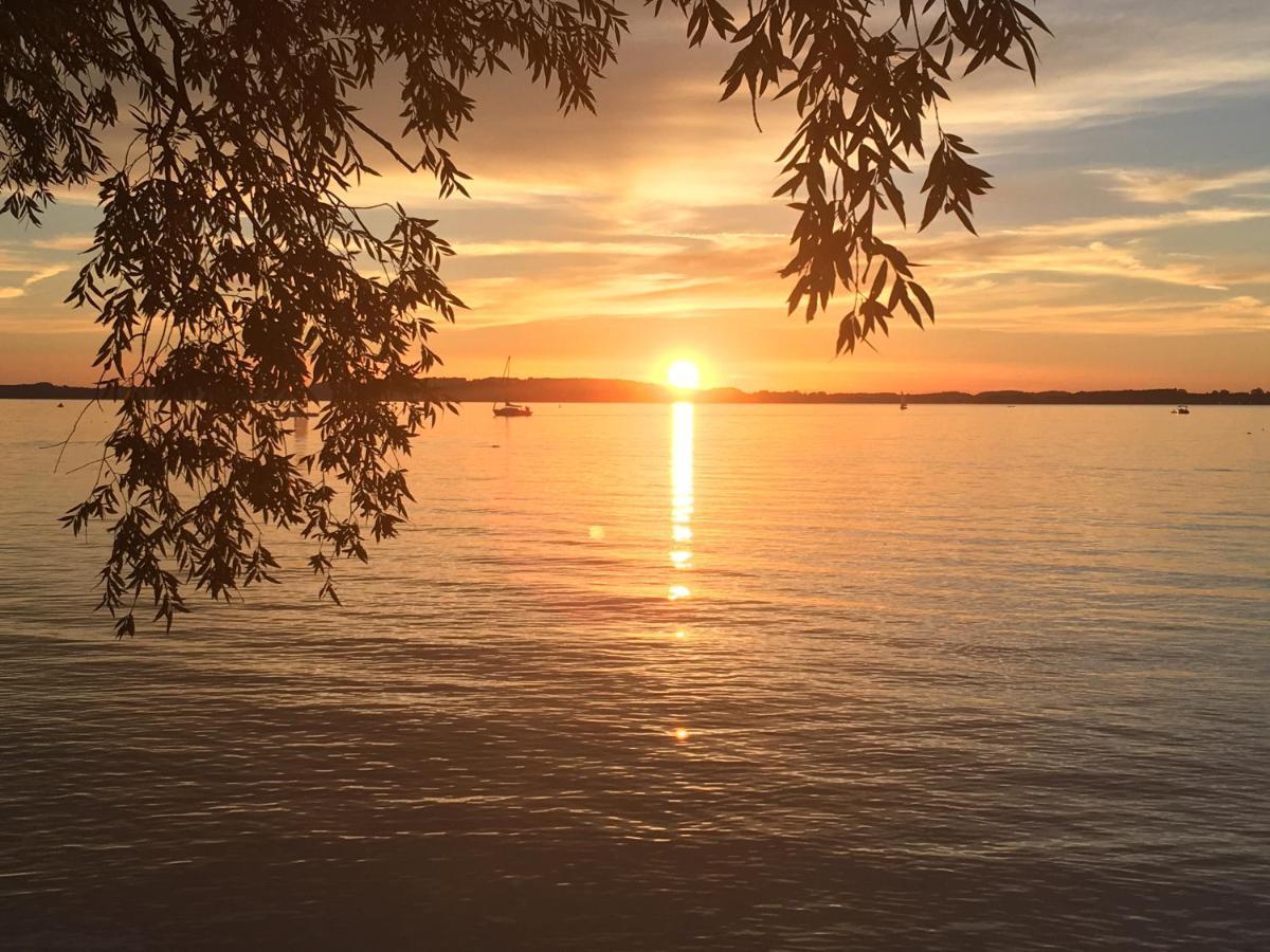 Übersee Ferienwohnung Am Chiemsee מראה חיצוני תמונה